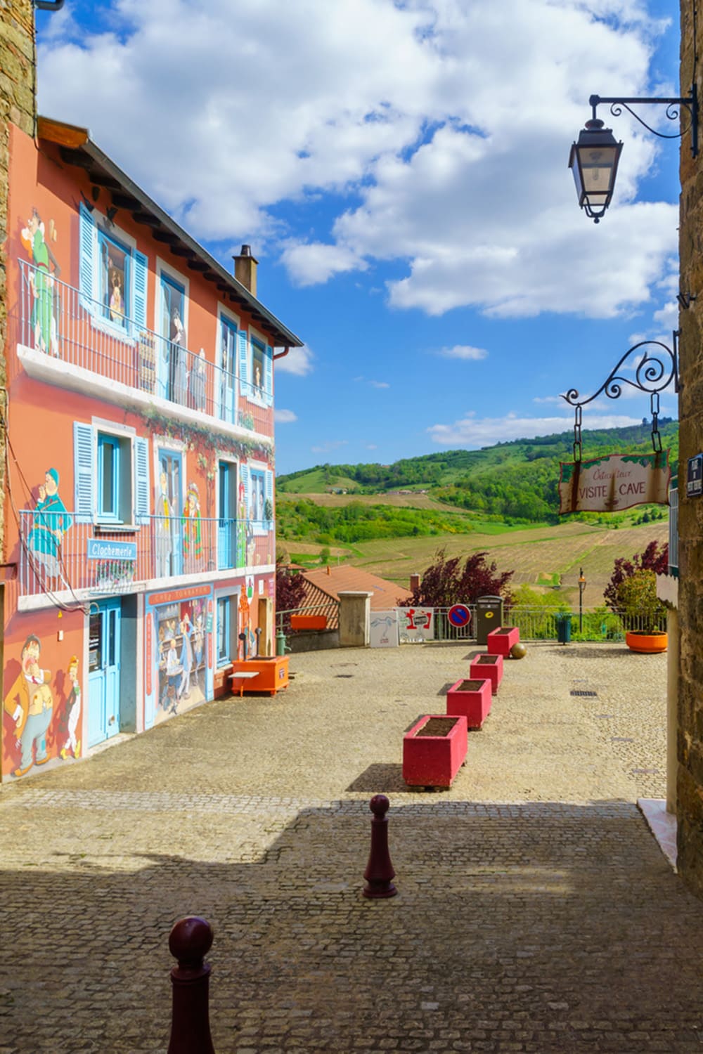 village de Clochemerle dans le Beaujolais